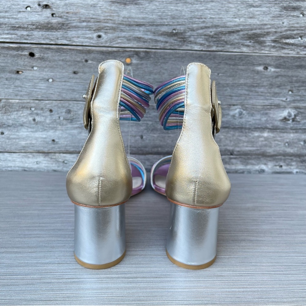 PAIGE Felicity Block Heel Sandals - Picture 9 of 10
